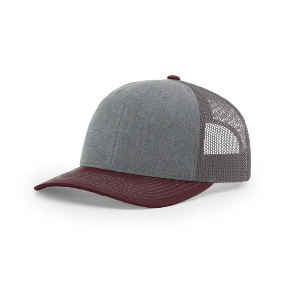 HEATHER GREY/CHARCOAL/MAROON/ RICHARDSON - 112